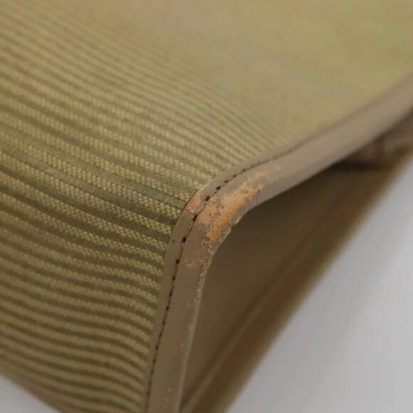 SAINT LAURENT Clutch Bag 2Set Beige Brown gold Auth - Picture 13 of 16